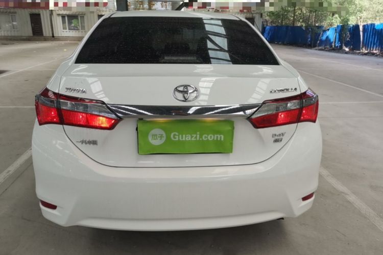 Used Toyota Corolla 2017 Revised Version 1.2T S-CVT GL-i Rear