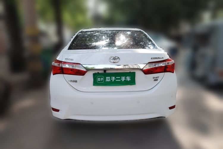 Used Toyota Corolla 2017 1.2T CVT GL-i Rear