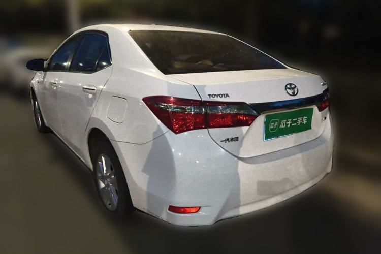 Used Toyota Corolla 2017 Revised Version 1.6L S-CVT GL Rear Left 45 Deg