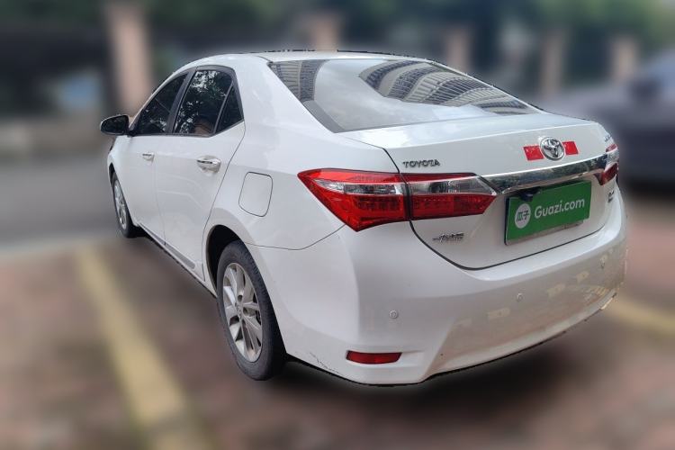 Used Toyota Corolla 2017 1.2T CVT GL-i Leather Edition Rear Left 45 Deg