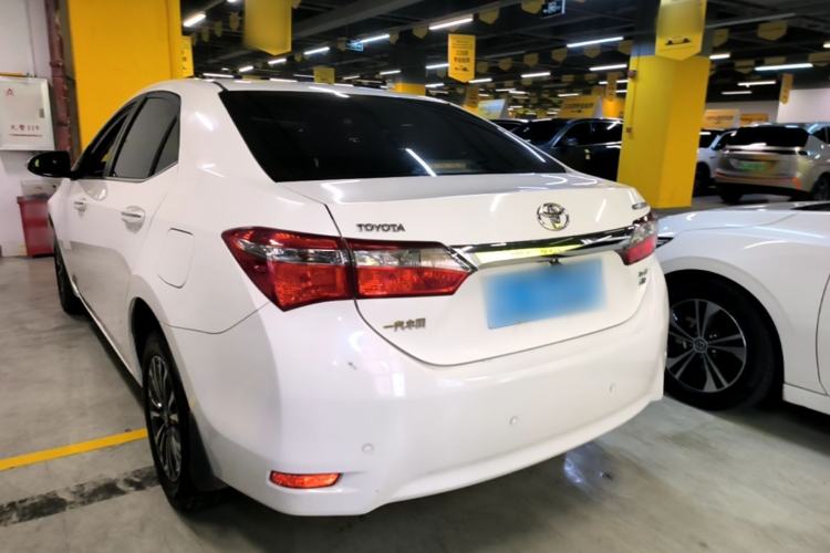 Used Toyota Corolla 2017 Revised Version 1.2T S-CVT GL Rear Left 45 Deg