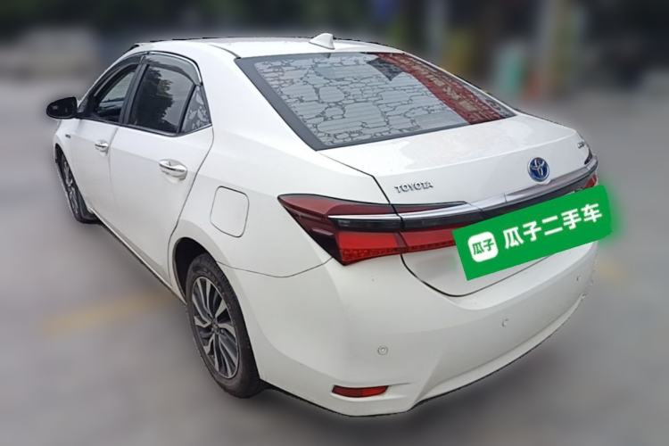Used Toyota Corolla 2017 Revised Dual-Engine 1.8L E-CVT Leading Edition Rear Left 45 Deg