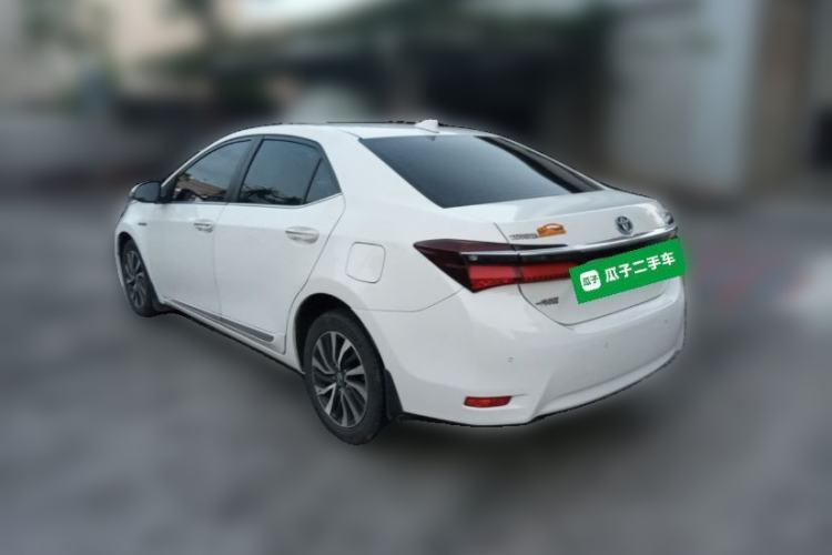 Used Toyota Corolla 2017 Revised Dual-Engine 1.8L E-CVT Elite Edition Rear Left 45 Deg