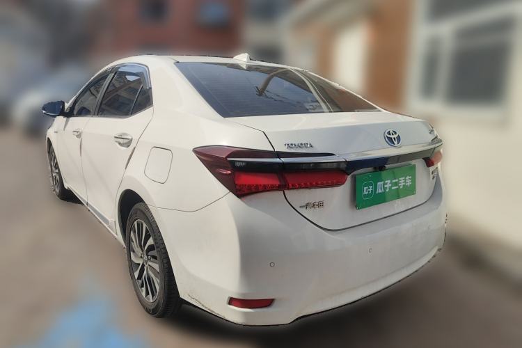 Used Toyota Corolla 2017 Revised Dual-Engine 1.8L E-CVT Elite Edition Rear Left 45 Deg