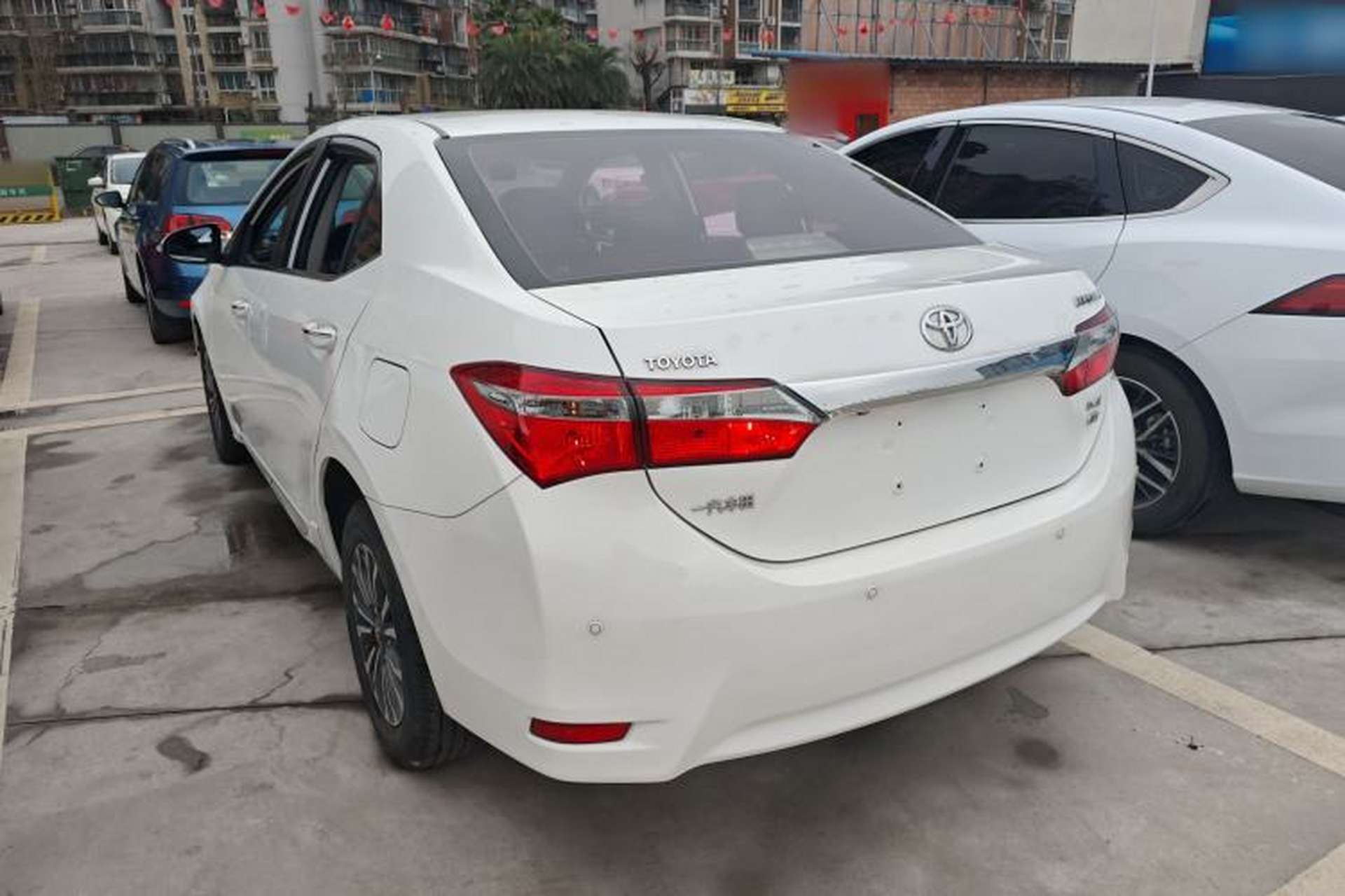 Used Toyota Corolla 2017 Revised Version 1.2T S-CVT GL-i Rear Left 45 Deg