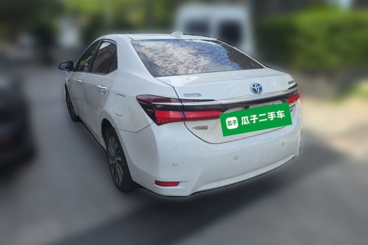 Used Toyota Corolla 2017 Revised Dual-Engine 1.8L E-CVT Leading Edition Rear Left 45 Deg