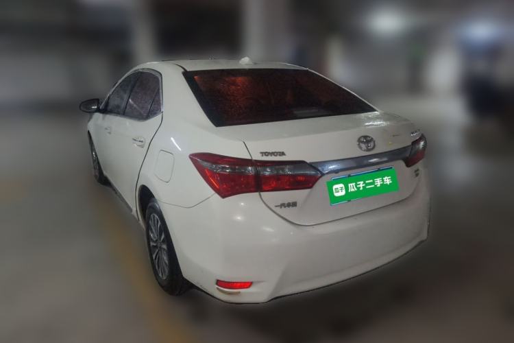 Used Toyota Corolla 2017 Revised Version 1.2T S-CVT GL-i Rear Left 45 Deg