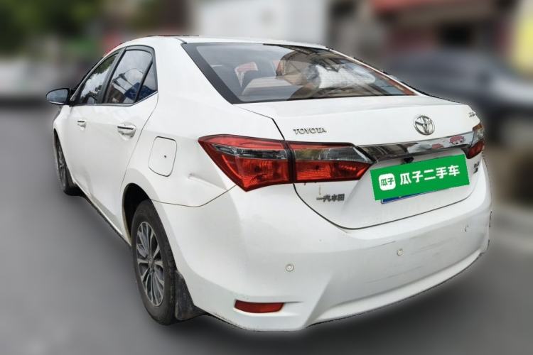 Used Toyota Corolla 2017 Revised Version 1.2T S-CVT GL Rear Left 45 Deg