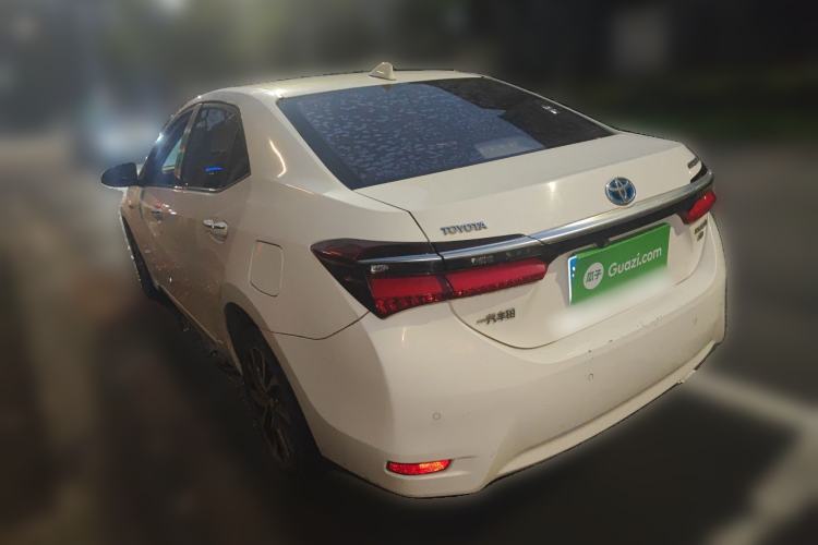 Used Toyota Corolla 2017 Revised Dual-Engine 1.8L E-CVT Elite Edition Rear Left 45 Deg