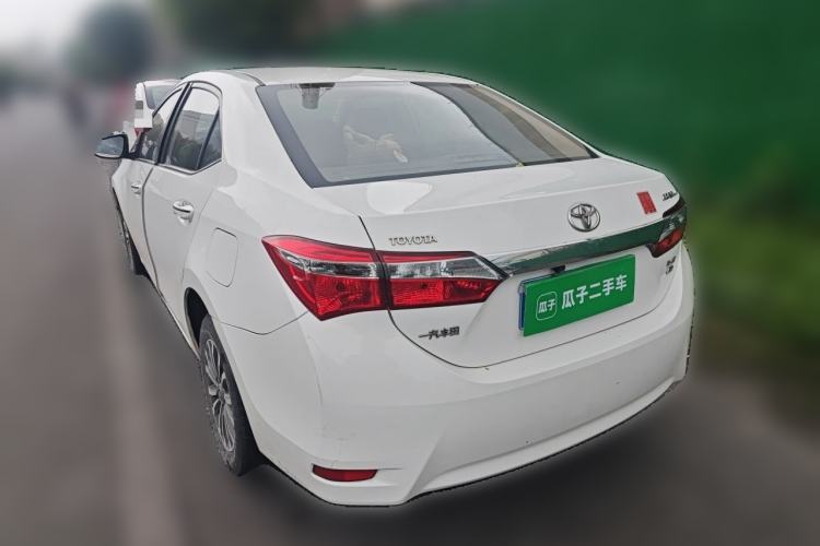 Used Toyota Corolla 2017 Revised Version 1.2T S-CVT GL Rear Left 45 Deg