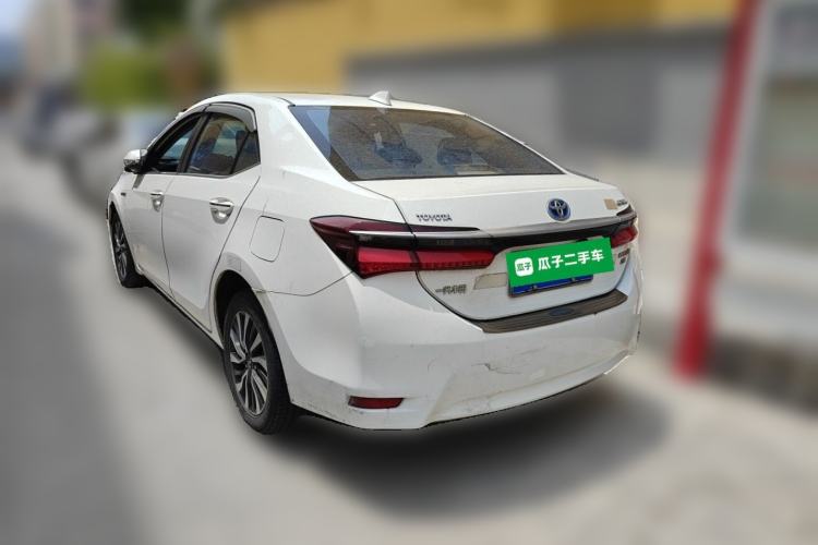 Used Toyota Corolla 2017 Revised Dual-Engine 1.8L E-CVT Leading Edition Rear Left 45 Deg