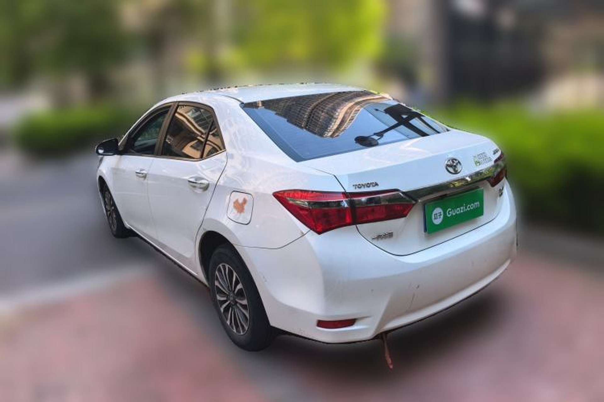 Used Toyota Corolla 2017 Revised Version 1.2T S-CVT GL Rear Left 45 Deg