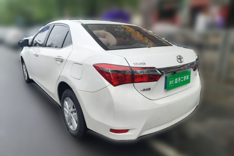 Used Toyota Corolla 2017 Revised Version 1.6L S-CVT GL Rear Left 45 Deg