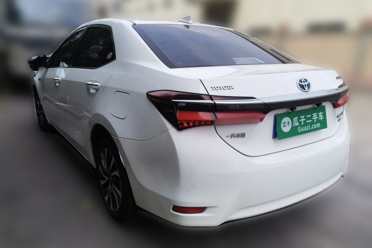 Used Toyota Corolla 2017 Revised Dual-Engine 1.8L E-CVT Leading Edition Rear Left 45 Deg