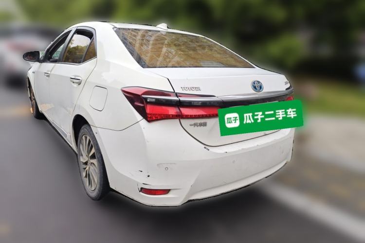 Used Toyota Corolla 2017 Revised Dual-Engine 1.8L E-CVT Elite Edition Rear Left 45 Deg