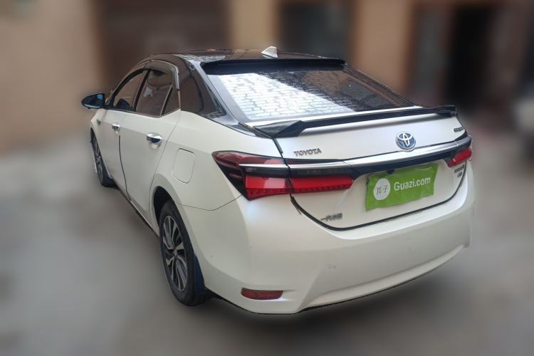Used Toyota Corolla 2017 Revised Dual-Engine 1.8L E-CVT Leading Edition Rear Left 45 Deg