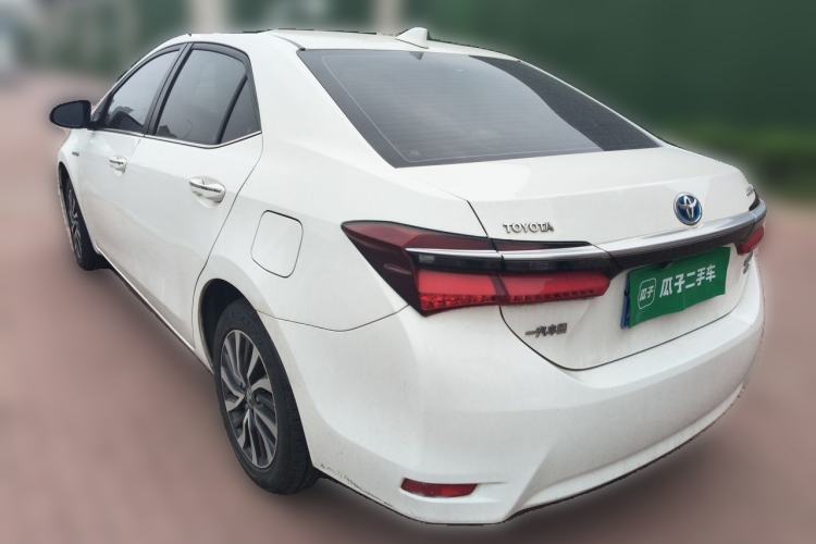 Used Toyota Corolla 2017 Revised Dual-Engine 1.8L E-CVT Leading Edition Rear Left 45 Deg