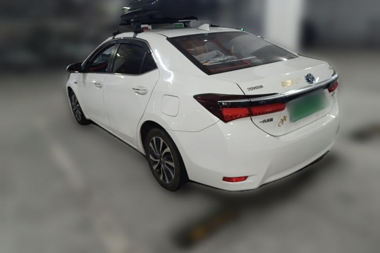 Used Toyota Corolla 2017 Revised Dual-Engine 1.8L E-CVT Leading Edition Rear Left 45 Deg