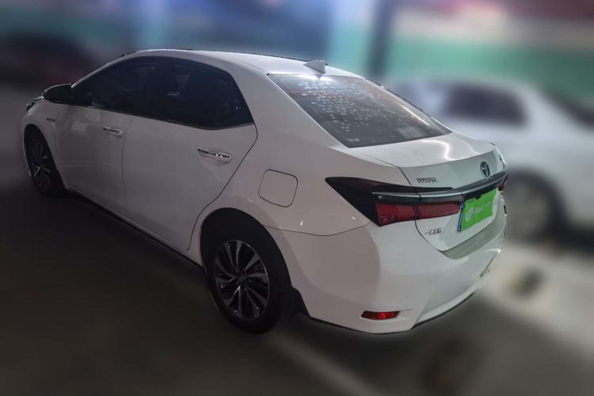 Used Toyota Corolla 2017 Revised Dual-Engine 1.8L E-CVT Leading Edition Rear Left 45 Deg