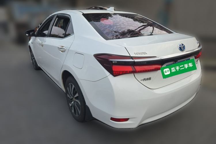 Used Toyota Corolla 2017 Revised Dual-Engine 1.8L E-CVT Leading Edition Rear Left 45 Deg