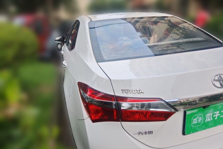 Used Toyota Corolla 2017 Revised Version 1.2T S-CVT GL Rear Left 45 Deg