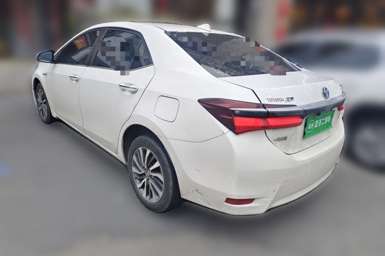 Used Toyota Corolla 2017 Revised Dual-Engine 1.8L E-CVT Leading Edition Rear Left 45 Deg