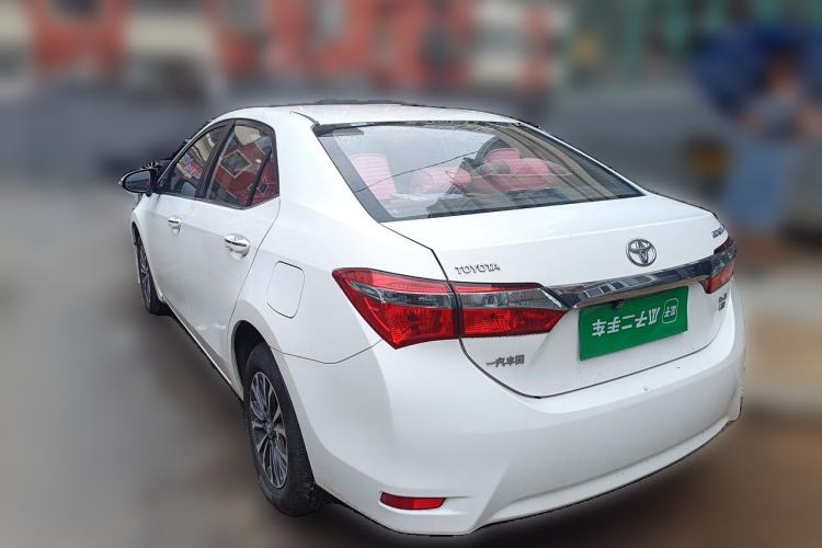 Used Toyota Corolla 2017 Revised Version 1.2T S-CVT GL Rear Left 45 Deg
