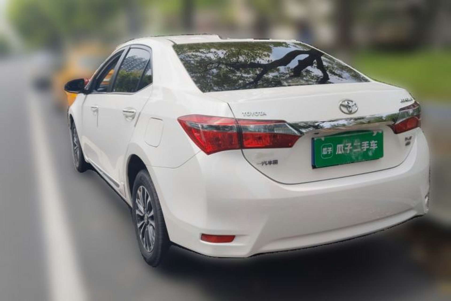 Used Toyota Corolla 2017 Revised Version 1.2T S-CVT GL-i Rear Left 45 Deg