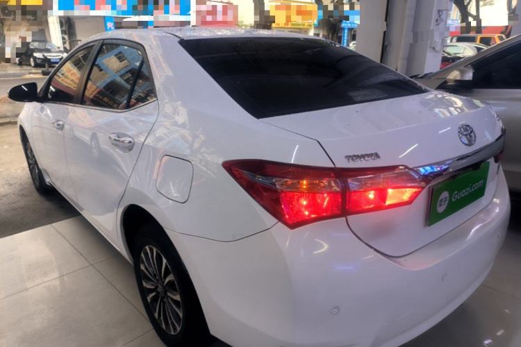 Used Toyota Corolla 2017 Revised Version 1.2T S-CVT GL Rear Left 45 Deg