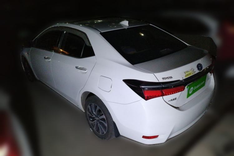 Used Toyota Corolla 2017 Revised Dual-Engine 1.8L E-CVT Leading Edition Rear Left 45 Deg