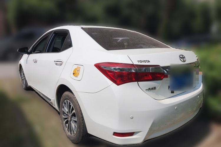 Used Toyota Corolla 2017 Revised Version 1.2T S-CVT GL-i Rear Left 45 Deg