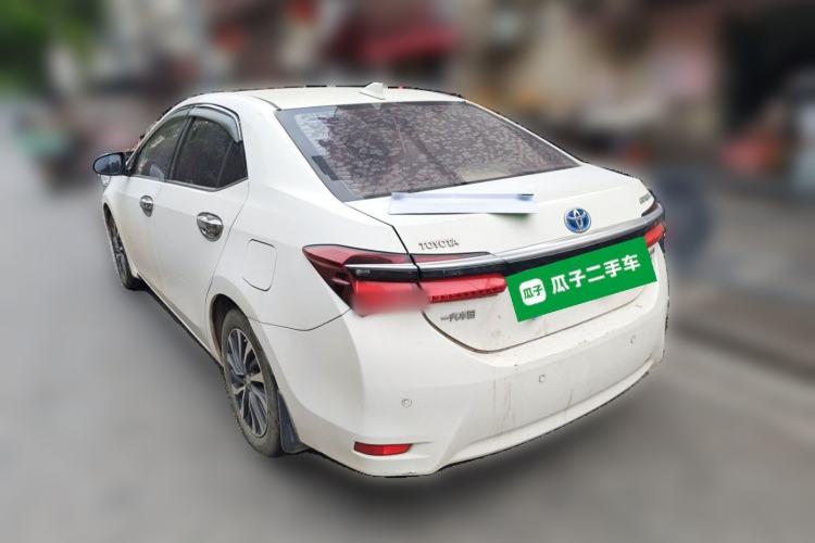 Used Toyota Corolla 2017 Revised Dual-Engine 1.8L E-CVT Leading Edition Rear Left 45 Deg