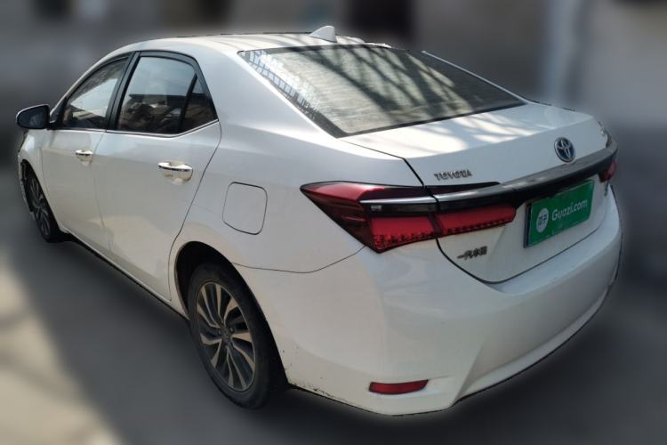 Used Toyota Corolla 2017 Revised Dual-Engine 1.8L E-CVT Leading Edition Rear Left 45 Deg