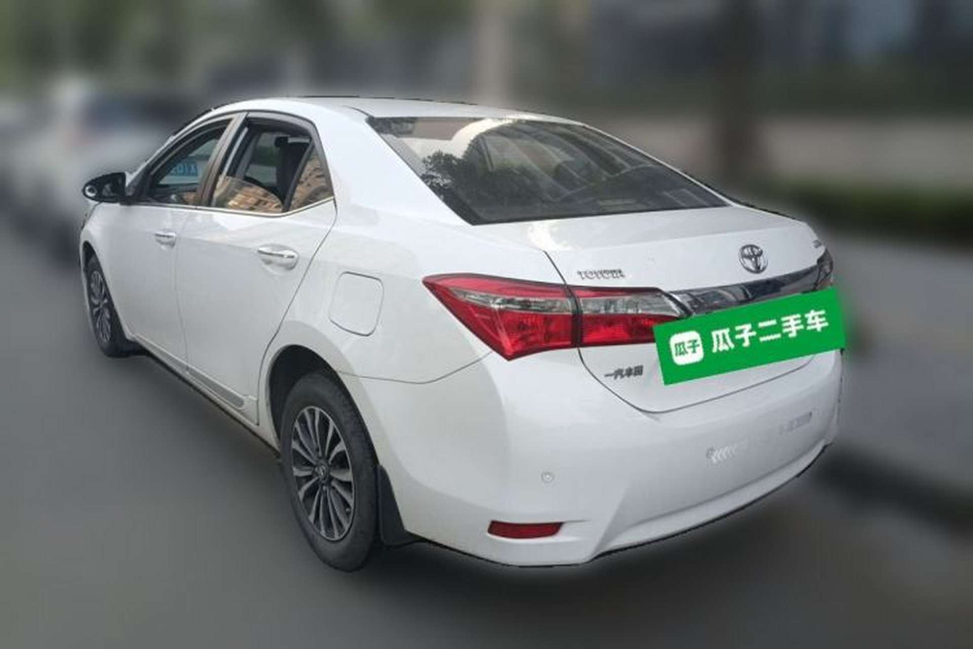 Used Toyota Corolla 2017 Revised Version 1.2T S-CVT GL-i Rear Left 45 Deg