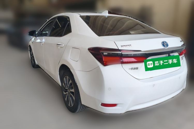 Used Toyota Corolla 2017 Revised Dual-Engine 1.8L E-CVT Leading Edition Rear Left 45 Deg