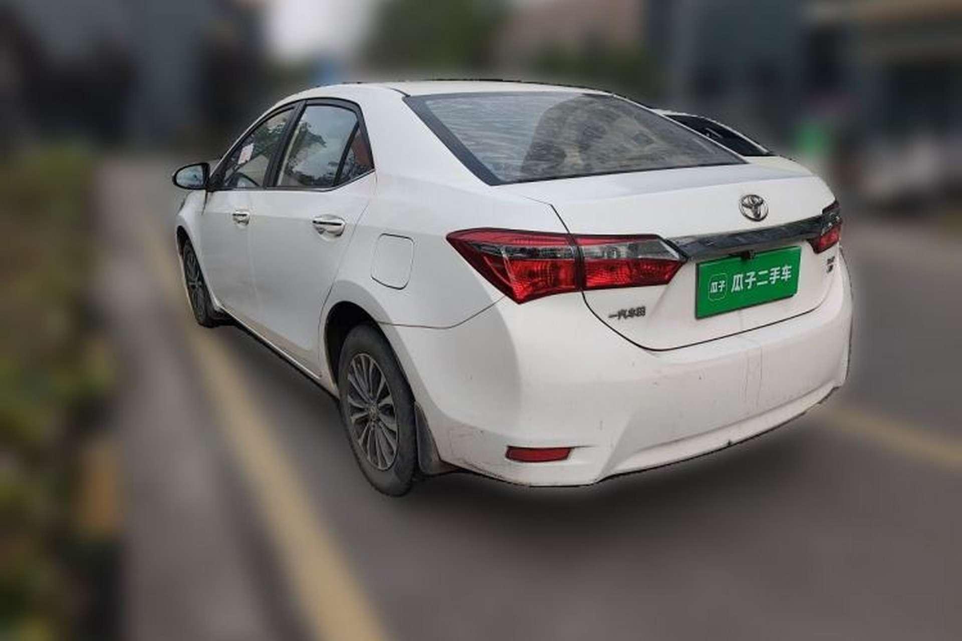 Used Toyota Corolla 2017 1.2T CVT GL Rear Left 45 Deg
