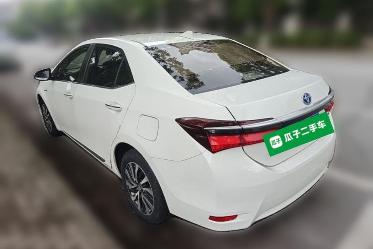 Used Toyota Corolla 2017 Revised Dual-Engine 1.8L E-CVT Luxury Edition Rear Left 45 Deg