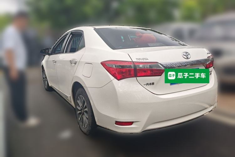 Used Toyota Corolla 2017 Revised Version 1.2T S-CVT GL-i Rear Left 45 Deg