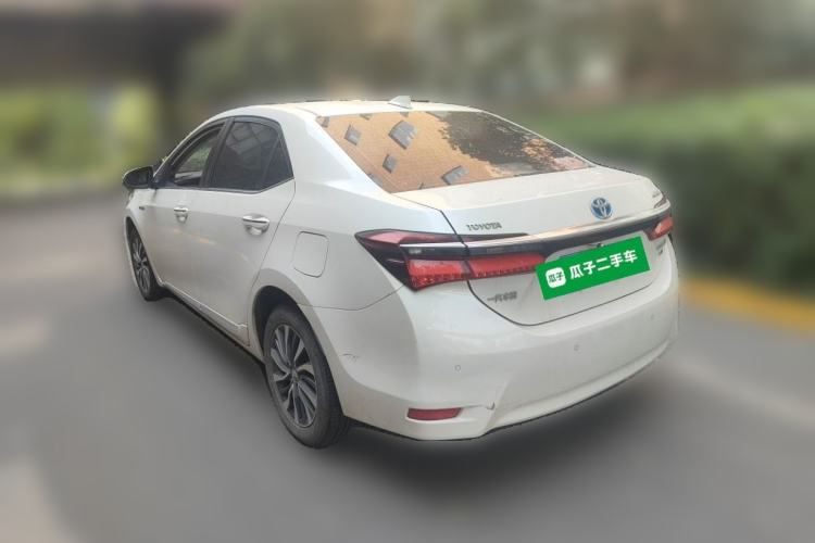 Used Toyota Corolla 2017 Revised Dual-Engine 1.8L E-CVT Elite Edition Rear Left 45 Deg
