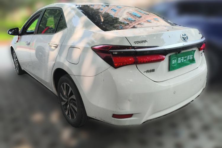 Used Toyota Corolla 2017 Revised Dual-Engine 1.8L E-CVT Leading Edition Rear Left 45 Deg