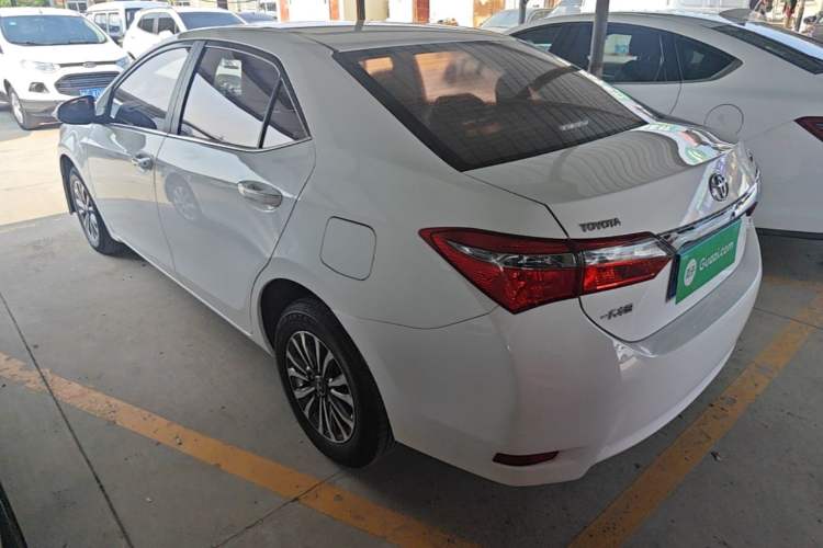Used Toyota Corolla 2017 Revised Version 1.2T S-CVT GL Rear Left 45 Deg