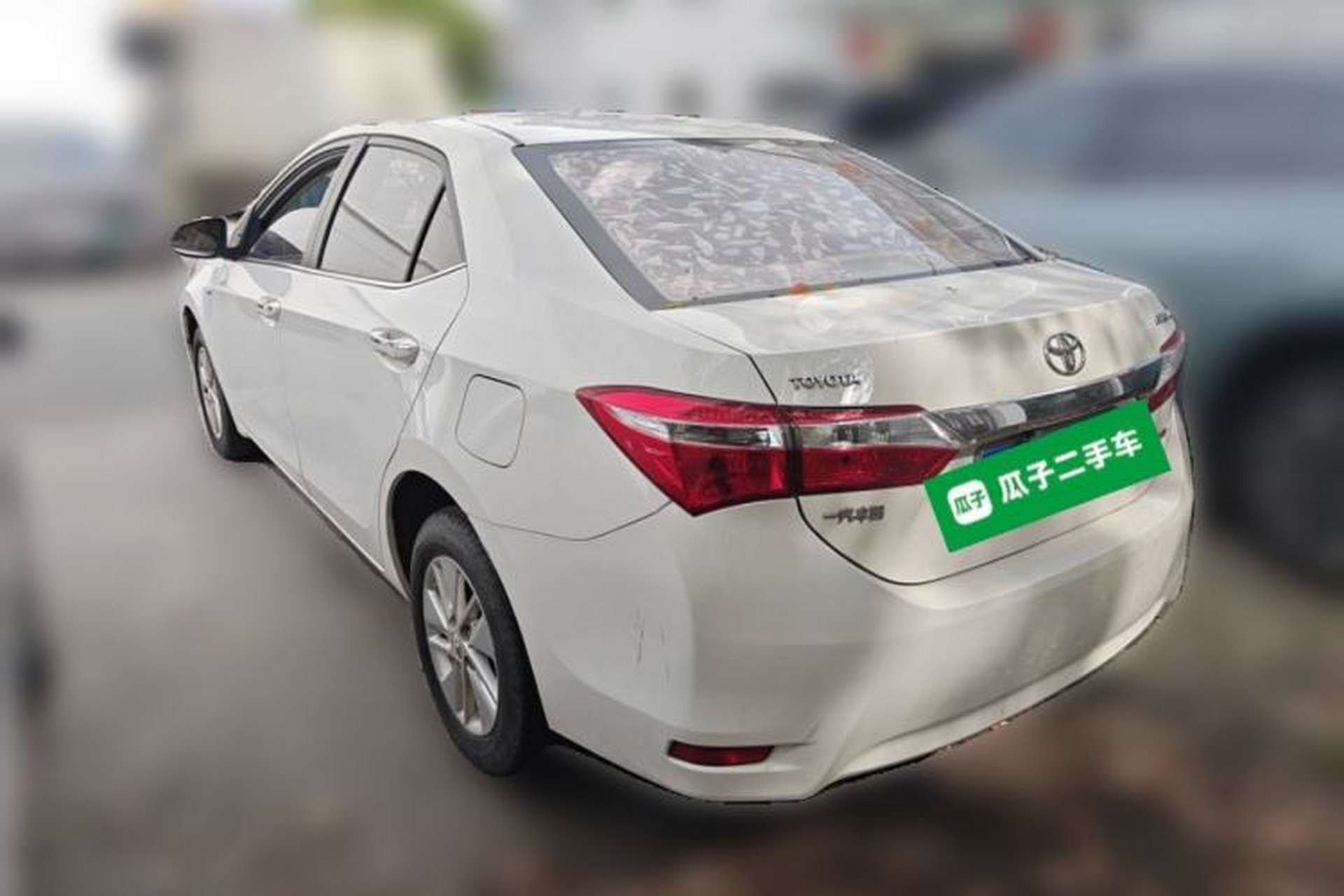 Used Toyota Corolla 2017 1.6L CVT GL Rear Left 45 Deg