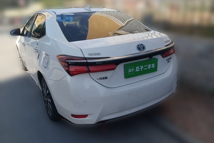 Used Toyota Corolla 2017 Revised Dual-Engine 1.8L E-CVT Elite Edition Rear Left 45 Deg
