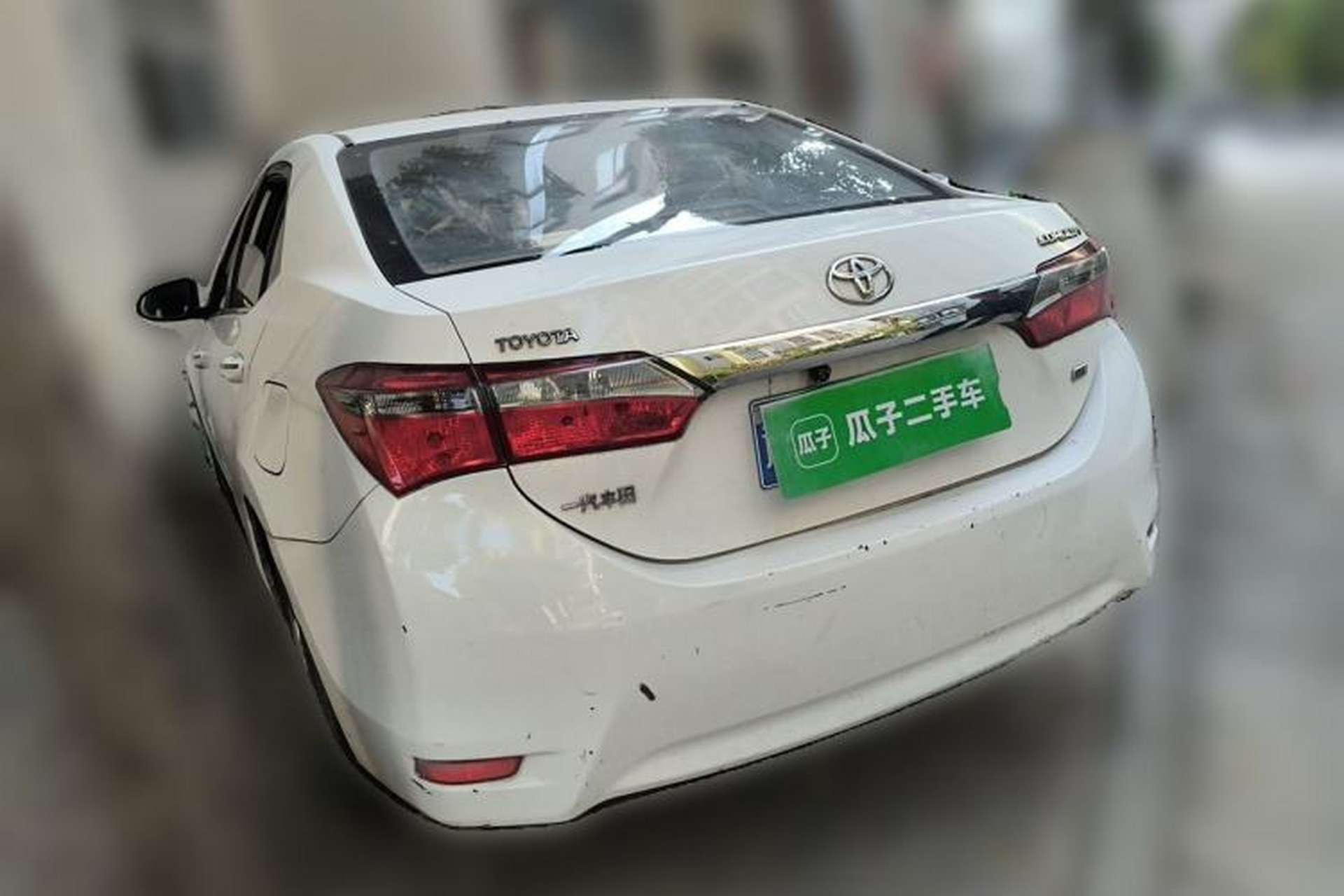 Used Toyota Corolla 2017 1.6L Manual GL Rear Left 45 Deg