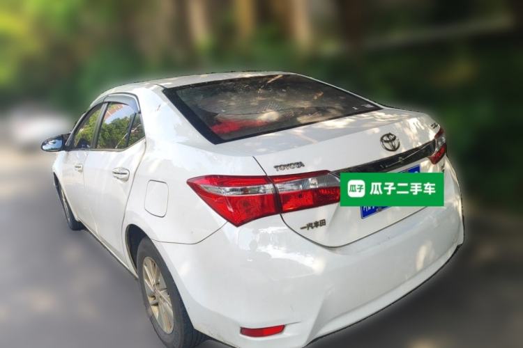 Used Toyota Corolla 2017 1.2T CVT GL Rear Left 45 Deg