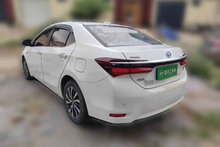 Used Toyota Corolla 2017 Revised Dual-Engine 1.8L E-CVT Leading Edition Rear Left 45 Deg