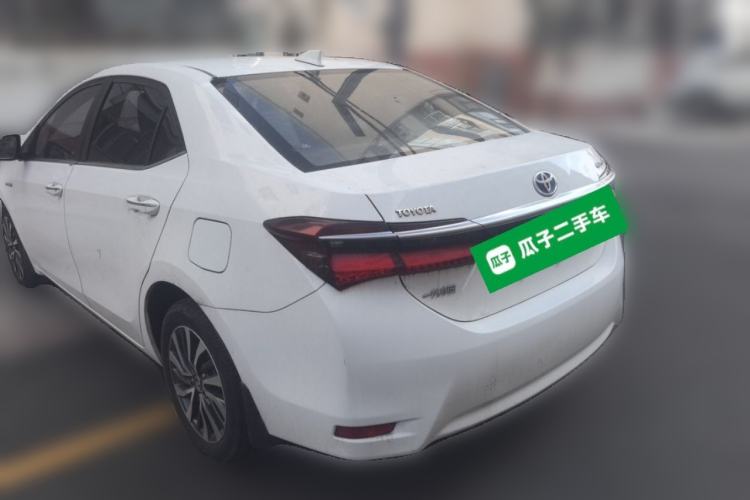 Used Toyota Corolla 2017 Revised Dual-Engine 1.8L E-CVT Leading Edition Rear Left 45 Deg