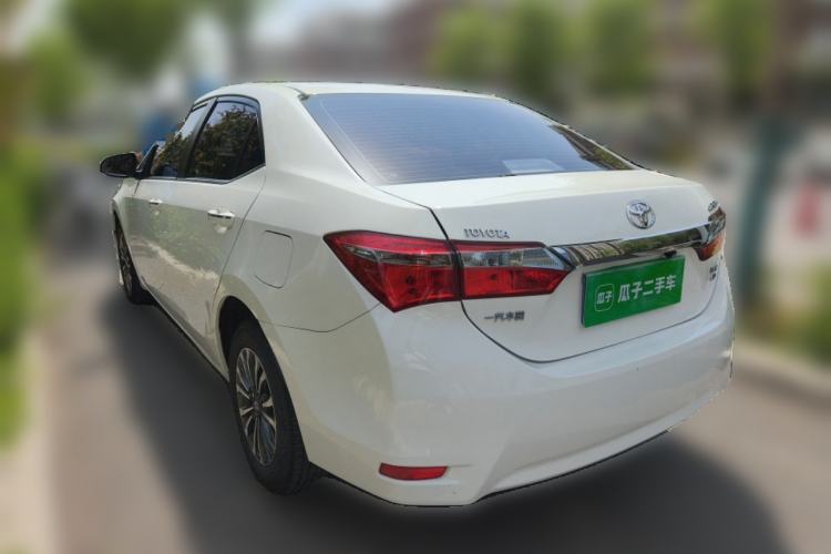 Used Toyota Corolla 2017 Revised Version 1.2T S-CVT GL Rear Left 45 Deg