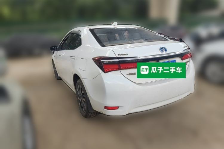 Used Toyota Corolla 2017 Revised Dual-Engine 1.8L E-CVT Leading Edition Rear Left 45 Deg