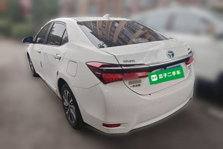 Used Toyota Corolla 2017 Revised Dual-Engine 1.8L E-CVT Elite Edition Rear Left 45 Deg